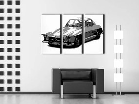 Ručne maľovaný POP Art obraz MERCEDES SL300