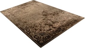 Koberec OMEGA LUMIER koniak hnedý / zelený