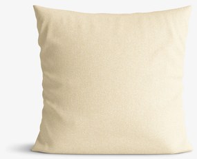 Goldea vianočná exkluzívna obliečka na vankúš - zlatá s trblietkami 50 x 50 cm