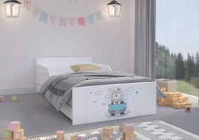Rozprávková posteľ do detskej izby 180 x 90 cm s motívom leva