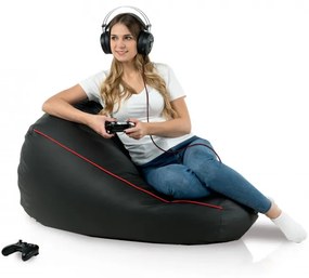 Vak GAMING - čierna ekokoža