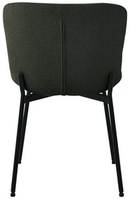 Tmavozelené jedálenské stoličky v súprave 2 ks Maceda – House Nordic