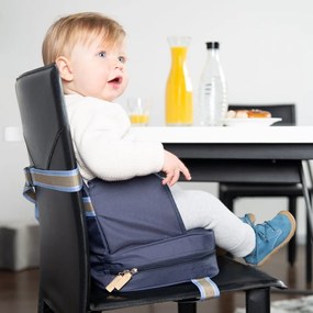 Tmavomodrý detský sedák Booster Seat – Roba