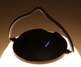 Redcliffs Závesné kempingové svietidlo, USB, 9 x 10 cm, nastaviteľná svietivosť