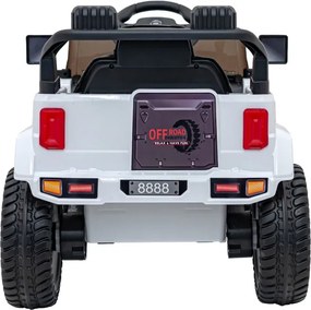 Elektrické autíčko Off Road MOUNTAIN biele