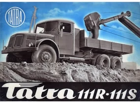 Ceduľa Tatra 111R-111S