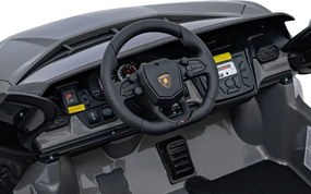 Elektrické autíčko Lamborghini Revuelto XL sivé