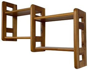 Polička Dvojitá 90 Jelša