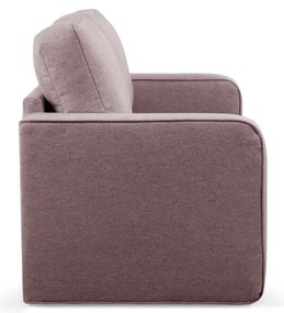 Svetloružová rozkladacia pohovka 160 cm Come – Bobochic Paris