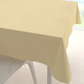 Biante Teflónový štvorcový obrus TF-018 Svetlo žltý 100x100 cm