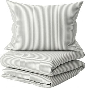 Bavlnené obliečky SOFT STRIPES sivé Rozmer obliečky: 70 x 80 cm | 140 x 200 cm
