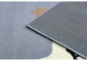 Detský kusový koberec PP Dino šedý 160x220cm