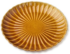 Keramický tanier Evie Honey, (fi) 27 cm, medový, sada 6ks