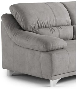 Trojmiestna pohovka RIMINI sivá