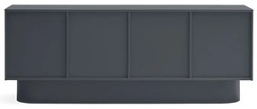 Antracitová komoda 200x77,5 cm Totem – Teulat
