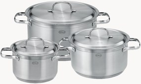 Súprava hrncov z nehrdzavejúcej ocele Pureelements, 3 ks