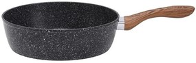 Panvica alu CRISPY NATURA WOOD BIG 28cm, extra vysoká 8cm KLC