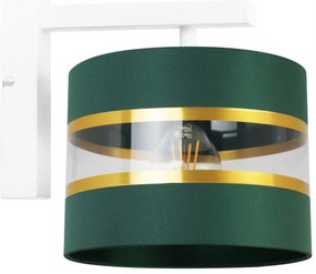 Nástenné svietidlo Elegance, 1x textilné tienidlo (výber zo 6 farieb), (výber z 2 farieb konštrukcie), g