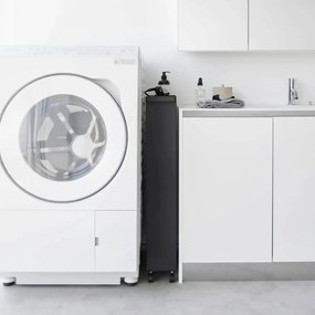 Matne čierny oceľový kúpeľňový regál 48x80,5 cm Tower – YAMAZAKI