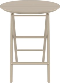 HELEN FOLDING Ø60 sklopný záhradný stôl taupe