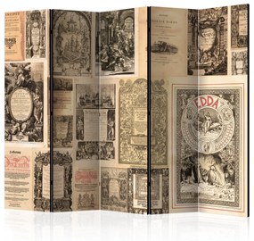 Artgeist Paraván - Vintage Books II [Room Dividers]