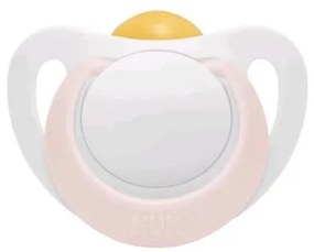 NUK Dojčenský latexový cumlík NUK Star 0-6 m ružový