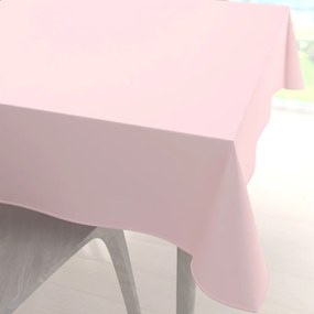 Biante Dekoračný štvorcový obrus Rongo RG-062 Cukrovo ružový 100x100 cm