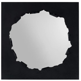 Explosion nástenné zrkadlo čierne 90x90 cm