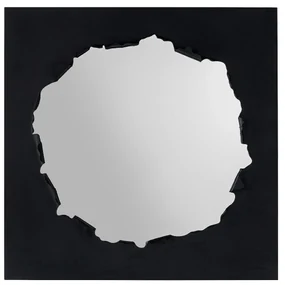 Explosion nástenné zrkadlo čierne 90x90 cm