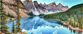 Obraz - Moraine lake (120x50 cm)