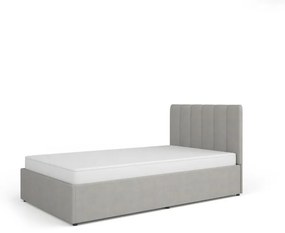 Manželská posteľ 120 cm Mossana MO12 (sivá) (s roštom) (s úl. priestorom). Akcia -19%. Vlastná spoľahlivá doprava až k Vám domov. 1096822
