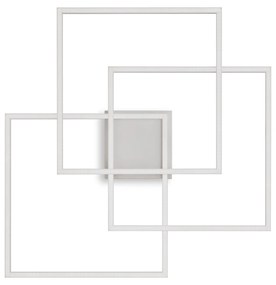 IdealLux 230702 FRAME-2 PL stropné LED svietidlo 35W 2800lm 3000K IP20 biela