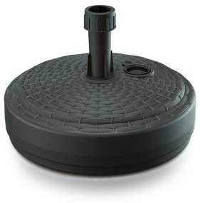 Podstavec pod slnečník II, priemer 39 cm, hnedá