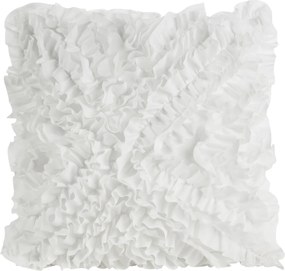 DEKORAČNÁ OBLIEČKA NA VANKÚŠ MIRENA 45X45 CM BIELA