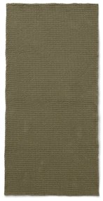 Ferm Living Osuška z organickej bavlny Olive 70 x 140 cm