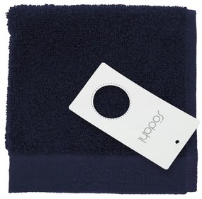 Tmavomodrý froté bavlnený uterák 30x30 cm Comfort – Södahl