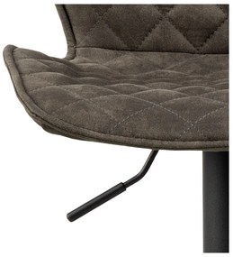 Tmavozelené otočné barové stoličky v súprave 2 ks 116 cm Naomi – Actona