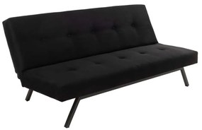 Dvojmiestná rozkladacia pohovka BAKU čierna