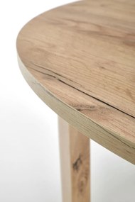 Jídelní rozkládací stůl RINGO 102/142 cm dub craft zlatý