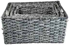 Úložný box sivý Rozmery (cm): 31x19, v. 16