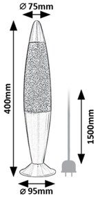 Rabalux GLITTER2 LED lávová lampa 76113