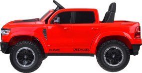 JOKOMISIADA Elektrické auto na batériu RAM Pickup pre deti 4x4 + diaľkové ovládanie červené PA0322