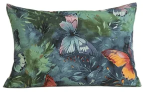 Dekoračný návlek na vankúš COLORFUL BUTTERFLY 50x70 cm, farebný