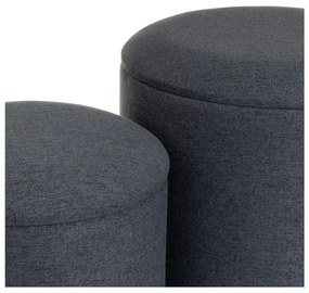 Tmavosivý taburet – Casa Selección