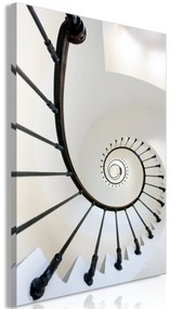 Artgeist Obraz - Endless Stairs (1 Part) Vertical Veľkosť: 20x30, Verzia: Na talianskom plátne