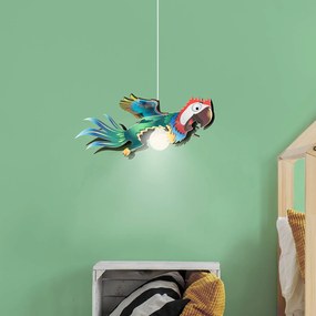 Závesná lampa Papagáj