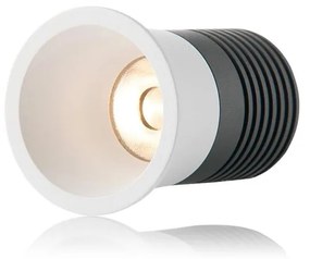 LED 2 Vnútorné zapustené bodové svietidlo RAY-XS P.4 cm biele