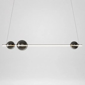 Závesné LED svietidlo Kugel, 1x LED 30w, 4000k, b/g