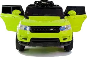 LEAN CARS Elektrické autíčko HL1638 s diaľkovým ovládaním, MP3 a LED svetlom zelené