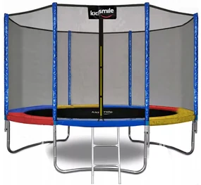 Trampolína s vonkajšou sieťou 252 cm - MULTIKOLOR